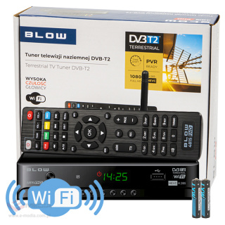 Tuner dekoder DVB-T2 BLOW 4815WIFI H.265