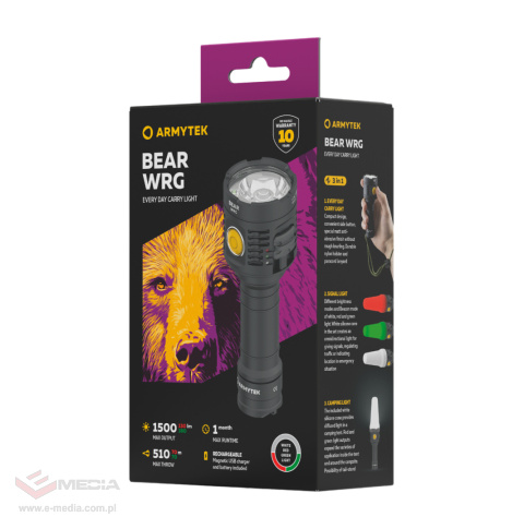 Latarka Armytek Bear WRG