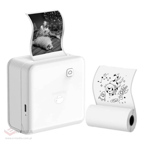 Przenośna drukarka etykiet Phomemo M02 Pro (white)