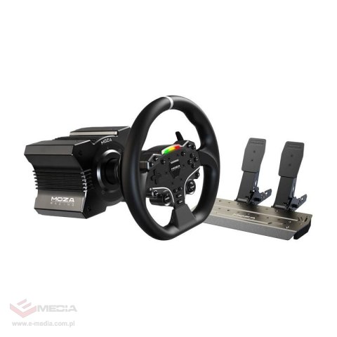 Zestaw gamingowy - baza R5 + kierownica ES + pedały SRP-Lite + zaciski Moza Racing R5 RS20 (PC)