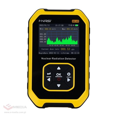 Miernik promieniowania FNIRSI GC-01 licznik Geigera