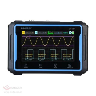 Przenośny oscyloskop z ekranem dotykowym 3w1 FNIRSI 2C53P 4,3"