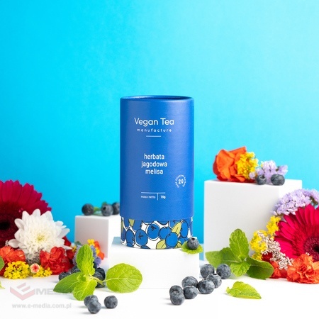 Vegan Tea - napar ziołowo-owocowy sypany Jagodowa Melisa 70 g