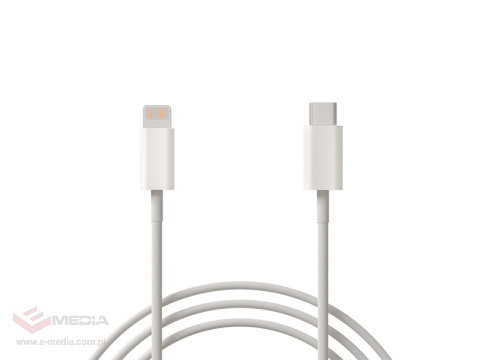 Kabel USB-C -iPhone 1m biały