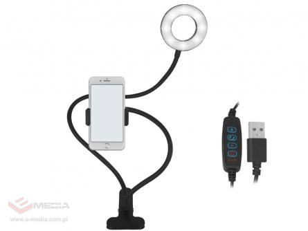 Lampa LED + uchwyt Somostel SMS-ZB01, 12 W.