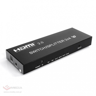 Matrix HDMI 2/4 Spacetronik SPH-M241 4K