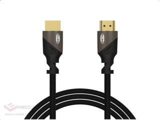 Przył.HDMI-HDMI PREMIUM 3m BLACK 4K 2.0