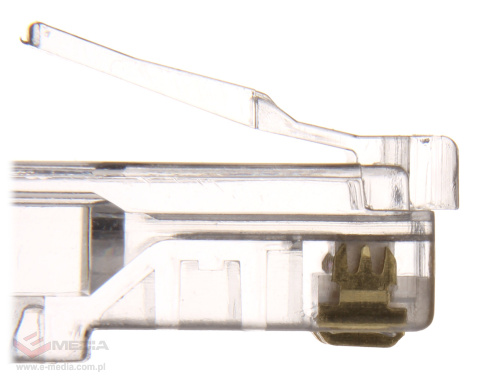 Wtyk RJ45 Cat.6 - przelotowy opak. 100 szt.