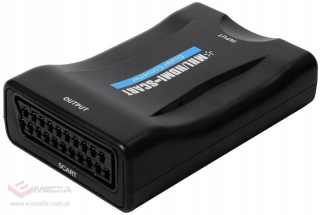 Adapter HDMI do SCART (eurozłącze) converter