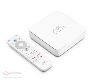 Android SMART TV + DVB-T2/C HEVC Homatics Box R 4K Android 11 WiFi z cert. Google i Netflix