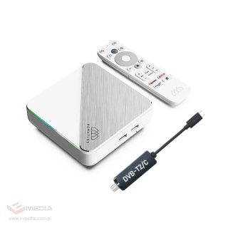 Android SMART TV Homatics Box R 4K Plus Android 11 + dongle tuner DVB-T2