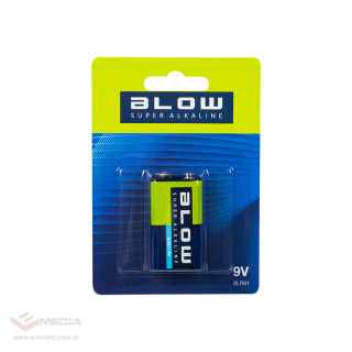 Bateria BLOW SUPER ALKALINE 9V 6LR61 blister