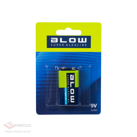 Bateria BLOW SUPER ALKALINE 9V 6LR61 blister