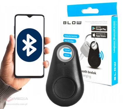 Brelok lokalizator kluczy Bluetooth iTag czarny