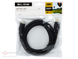 Kabel HDMI-HDMI 3m 4K