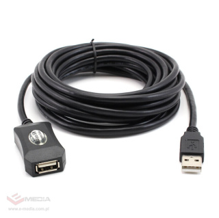 Przedłużacz USB 2.0 5m - Aktywny