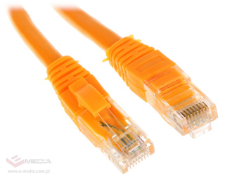 F/UTP Patchkabel Cat6 0,2m Orange