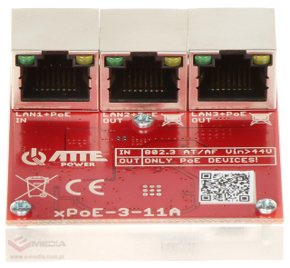 Switch PoE 3 portowy xPoE-3-11