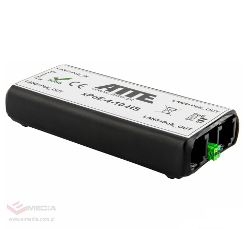 Switch PoE EXTENDER XPOE-4-11A-HS 4-PORTOWY ATTE