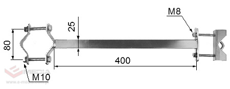 Obejma dystansowa SR-5076/40