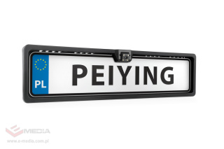 Night vision car reversing camera in Peiying license plate frame