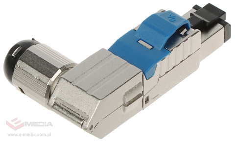 Wtyk modularny kątowy ekranowany RJ45/FTP6A-HAND-KAT