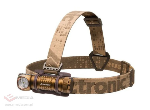 Rechargeable headlamp and manual EDC bushcraft Mactronic Sirius H12