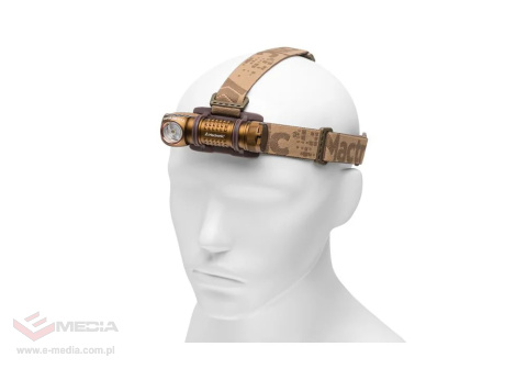 Rechargeable headlamp and manual EDC bushcraft Mactronic Sirius H12