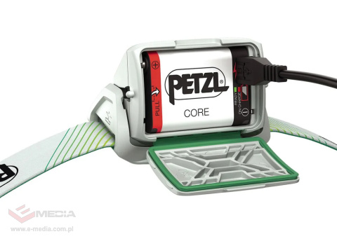 Latarka czołowa, czołówka Petzl Actik Core zielona