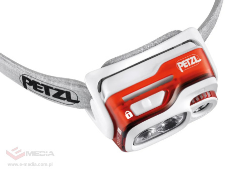 Latarka czołowa, czołówka Petzl Swift RL czarna - 5 lat gwarancji