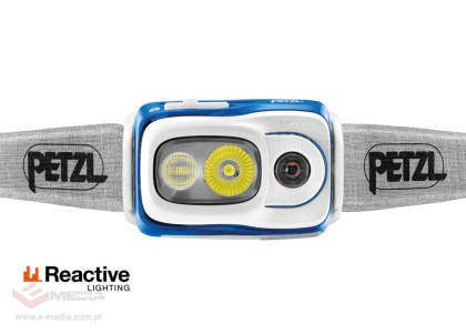 Stirnlampe, Stirnlampe Petzl Swift RL blau - 5 Jahre Garantie