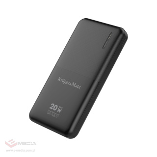 POWER BANK Kruger&Matz 10000 mAh Li-Pol mit QC- und PD-Funktionen