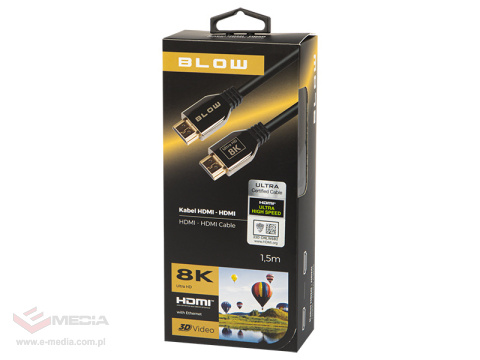 Kabel HDMI Premium 8K - 1,5m