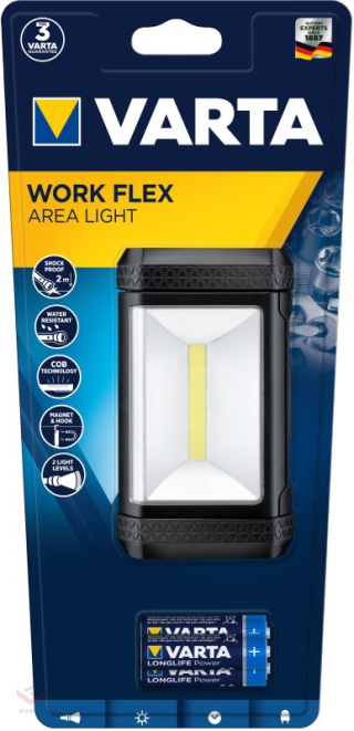 Lampa latarka diodowa Varta WORK FLEX AREA LIGHT 17648