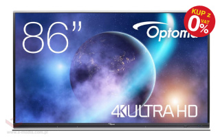 Optoma 5862RK+ Interaktiver Flachbildschirm 86"