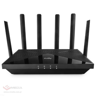 Router 5G na kartę sim SA / NSA WiFi 6 CPE AX3000 dual SIM WAN VPN Open WRT Cudy P5