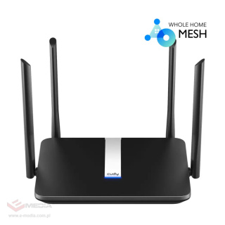 Router Wi-Fi 6 AX1800 Mesh Open WRT Dual Band Smart Wi-Fi 6 Cudy X6 4x5Dbi