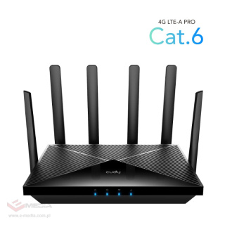 Router WiFi 5 AC1200 CAT6 dual SIM WAN Cudy LT700 4G LTE Open WRT