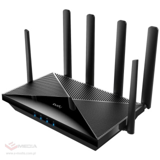 Router WiFi 6 AX1800 CAT18 SIM WAN Cudy LT18 4G LTE Agregacja 5 pasm Open WRT