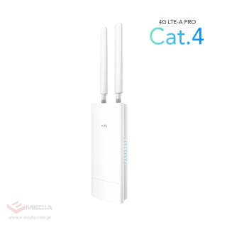 Router zewnętrzny 4G LTE WiFi 5 1200Mbps SIM WAN AC1200 IP65 POE Cudy LT500-Outdoor