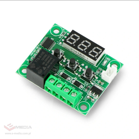 Termostat cyfrowy W1209 - regulowany -50C +110C - moduł