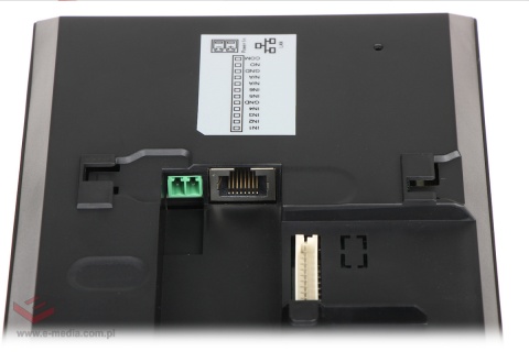 Wideodomofon IP Dahua DH KTP02; Jednorodzinny; VTO2111D-P-S2 + VTH2421FB-P; PoE, WDR, Wi-Fi, IP65 (Bez switcha)