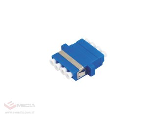 Adapter światłowodowy jednomodowy SM LC quad ALANTEC