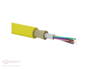 FireHardy - kabel światłowodowy OS2 FTTH B2ca trudnopalny SM 4J ALANTEC