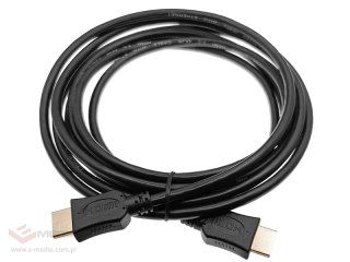 Kabel HDMI 10m v2.0 High Speed z Ethernet - ZŁOCONE złącza AVIZIO POWER