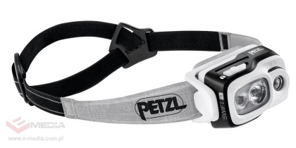 Latarka czołowa, czołówka Petzl Swift RL czarna - 5 lat gwarancji