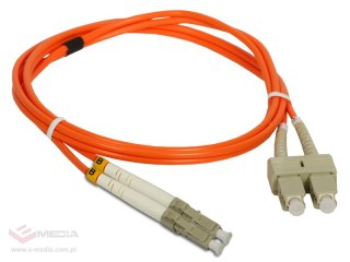 Patch cord MM OM2 LC-SC duplex 50/125 2.0m ALANTEC