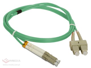 Patch cord MM OM3 LC-SC duplex 50/125 2.0m ALANTEC