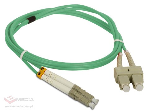 Patch cord MM OM3 LC-SC duplex 50/125 5.0m ALANTEC