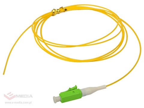 Pigtail SM 1J 9/125 (G.657.A1) wtyk LC/APC dł. 2 m LSOH ALANTEC